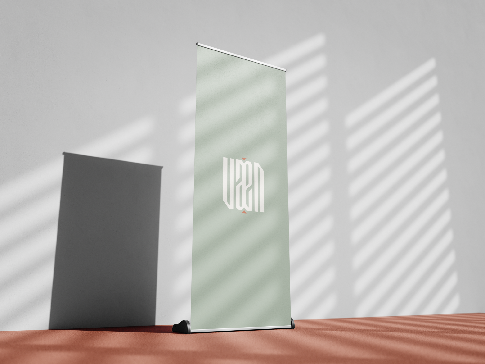 Roll-up apposé du logo VAEN.